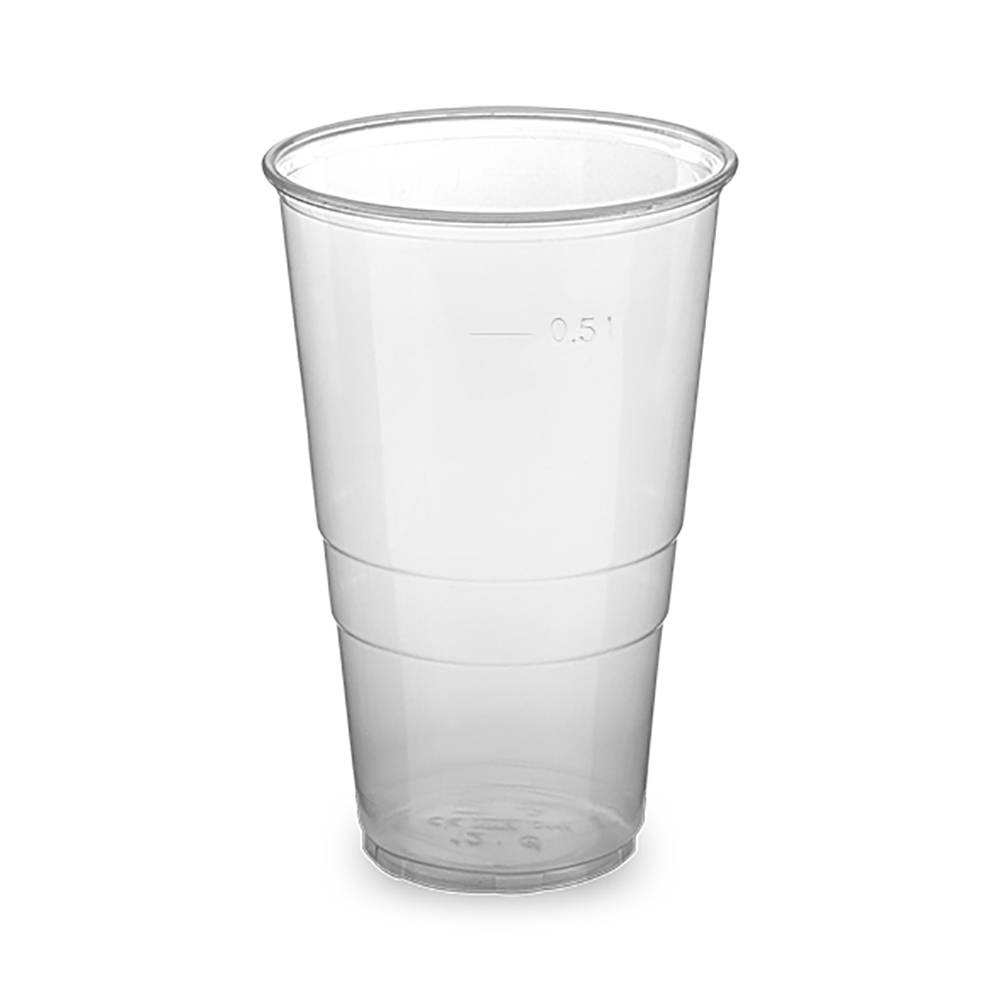 Pohár átlátszó PP 5 dl, Átmérő: 95 mm ( 50 db/csomag, 32 csomag/karton)