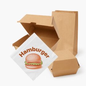 Hamburgeres dobozok és tasakok