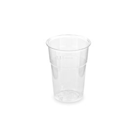 Pohár, Ø 57 mm, 0,1 L, PS, üveghatású, 1 csomag (50 db)